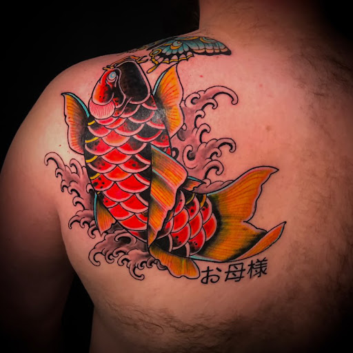 Explore kobe tattoos ideas, creative tattoo ideas in Goose Creek, available at Red Kirin Tattoo