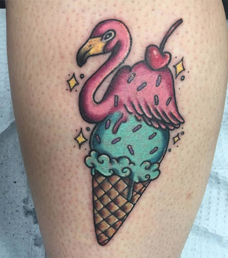 Explore peach tattoo ideas, creative tattoo ideas in Saint Petersburg, available at Lucky You Tattoo