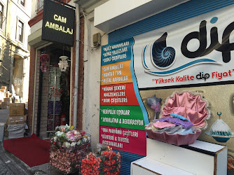 Dip Deniz kabukları ve Cam Ambalaj