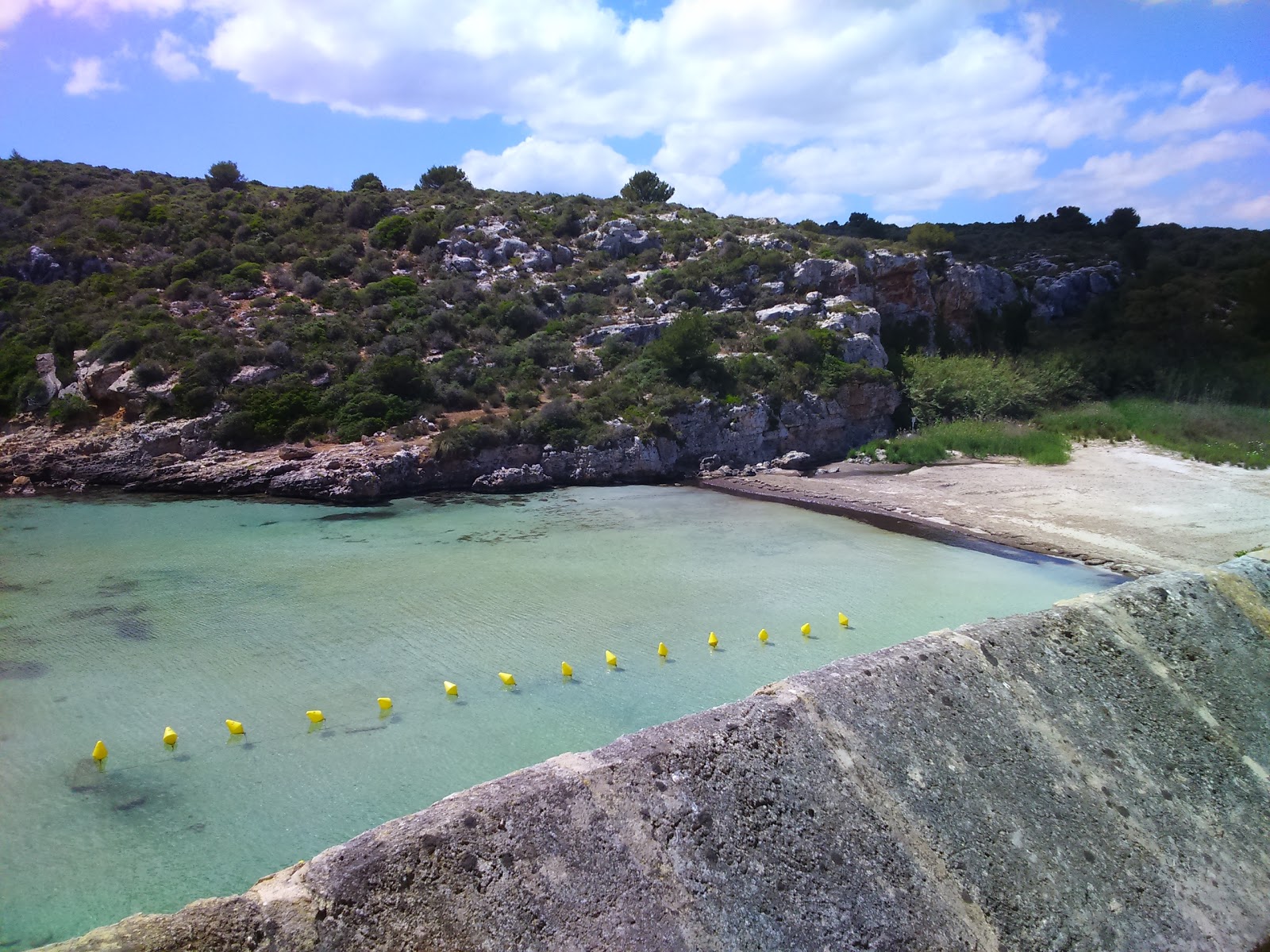 Foto van Playa es Canutells voorzieningenruimte