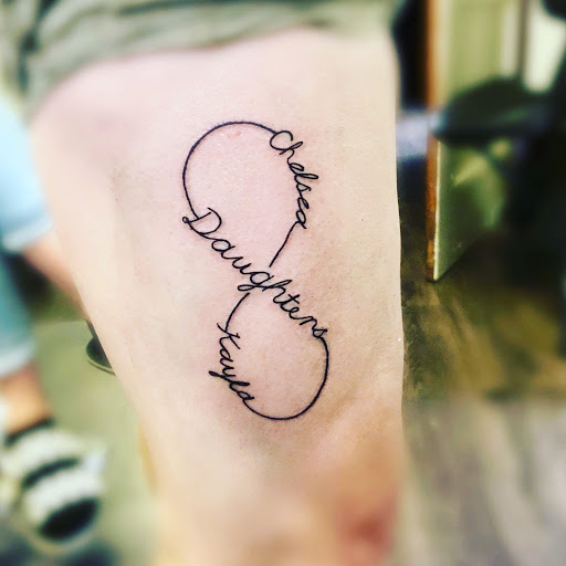 Explore outline tattoo ideas, creative tattoo ideas in Warrensburg, available at Altered Visions Tattoo Studio