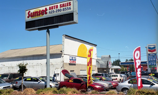 Sunset Auto Sales, 11720 WA-99, Everett, WA 98204, USA, 