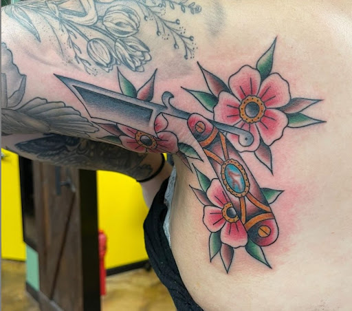 Explore tattoo filler ideas, creative tattoo ideas in Glendale, available at Old West Tattoo