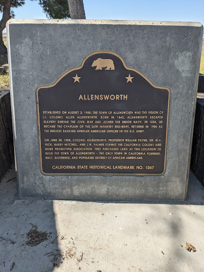 Allensworth Historic Town Site (California Historical Landmark #1047)