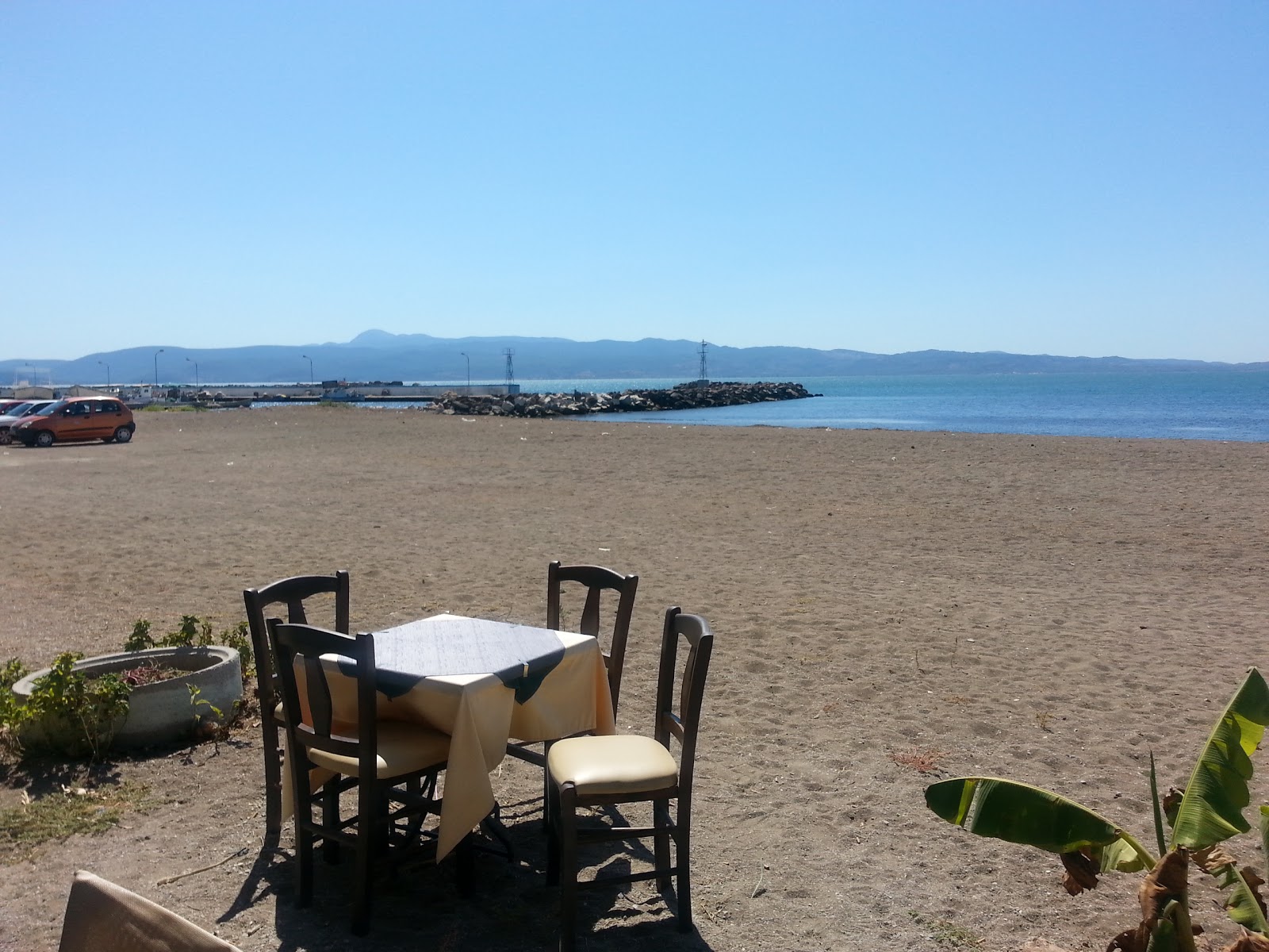 Photo of Kalloni beach amenities area