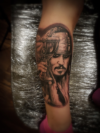 Explore mexican sleeve tattoo ideas, creative tattoo ideas in Sheridan, available at BlackbearInk Studio LLC