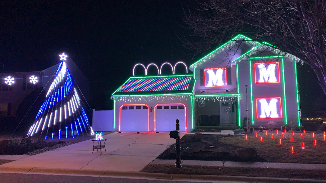 Mussers Christmas Light Show