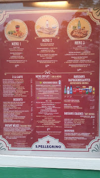 Colonel Hathi's Pizza Outpost à Chessy menu