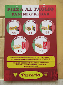 Carte du Pizzeria Mammapa à Rome