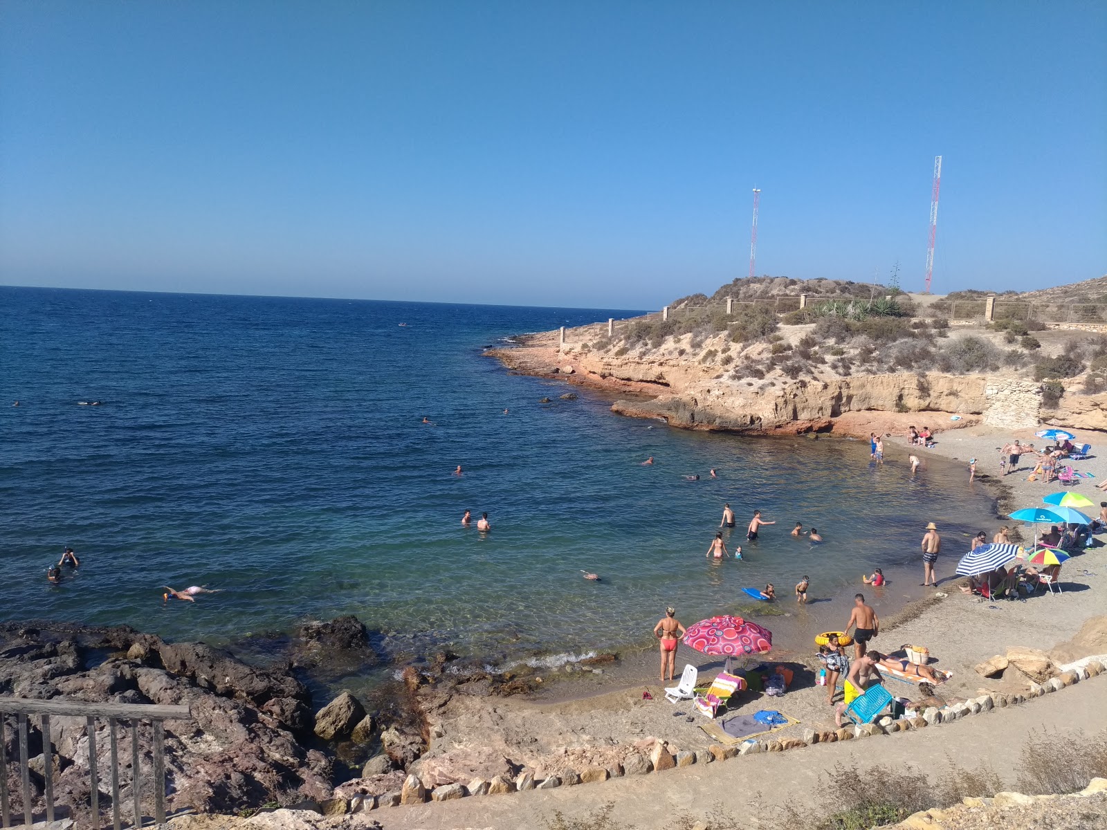 Foto de Cala Tunisia y el asentamiento