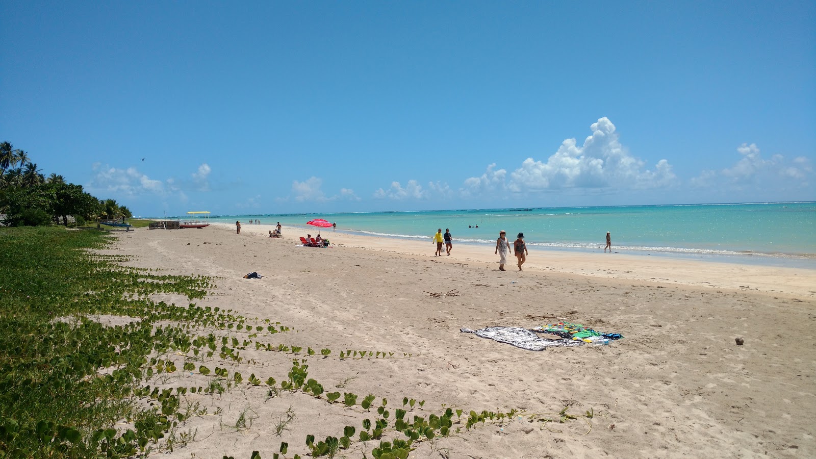 Praia do Riacho的照片 带有明亮的沙子表面