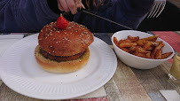 Hamburger végétarien du Restaurant de hamburgers Burger et Ratatouille à Montpellier - n°3