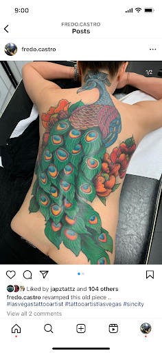 Explore skull tattoo ideas for women, creative tattoo ideas in Las Vegas, available at Pogi Tattoo Shop