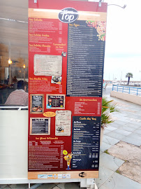 Carte du Pizza Top à Argelès-sur-Mer