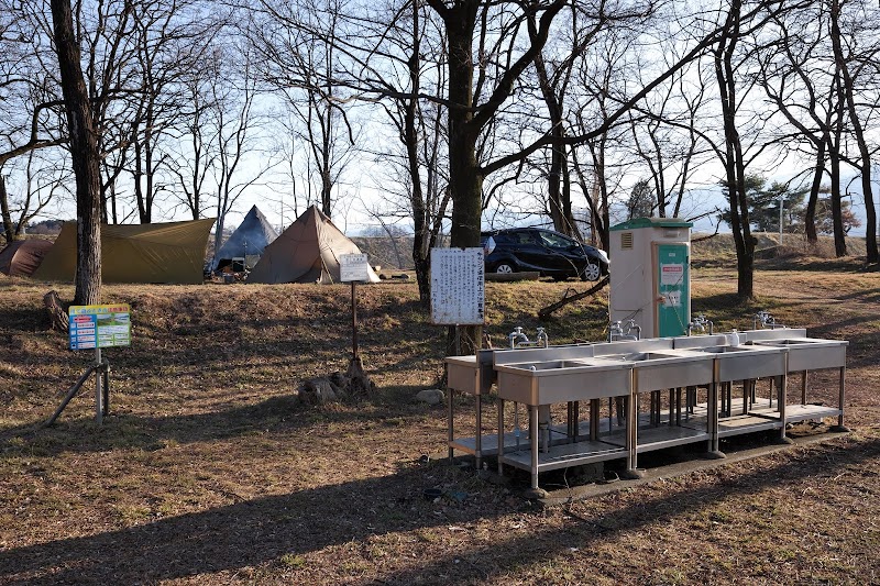 波田リバーパークキャンプ場