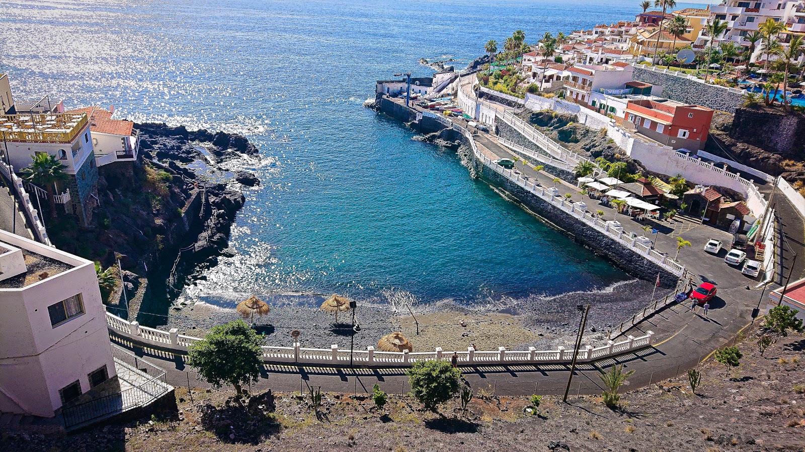 Foto von Playa de Santiago mit grauer sand & kiesel Oberfläche