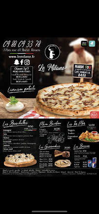 Pizza du Pizzeria Le Milano à Rouen - n°17