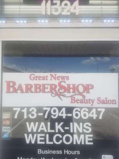 Barber Shop «Barbershop great news», reviews and photos, 11324 Huffmeister Rd, Houston, TX 77065, USA