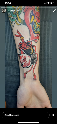 Explore vegetarian tattoo ideas, creative tattoo ideas in Aledo, available at Elevated Tattoo & Piercing