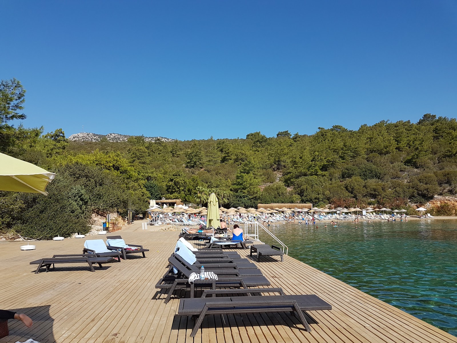 Fotografie cu Plaja Bodrum Resort cu o suprafață de apa pură turcoaz