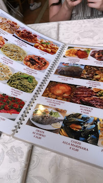 Hostaria Trevi à Rome menu