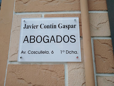 Javier Contín Gaspar ABOGADOS Av. Cosculluela, 6, 1º DCHA, 50600 Ejea de los Caballeros, Zaragoza, España