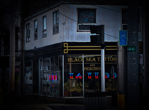 Explore tattoo ideas behind the ear, creative tattoo ideas in East Syracuse, available at Black Sea Tattoo & Piercing