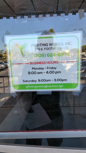 Print Shop «Printing Works», reviews and photos, 681 E Foothill Blvd, Pomona, CA 91767, USA