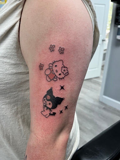 Explore mother and daughter matching tattoos ideas, creative tattoo ideas in Wake Forest, available at Revelation Ink Tattoo and Piercing