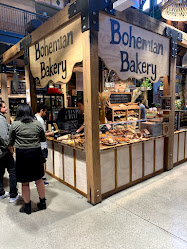 Bohemian bakery market stall
