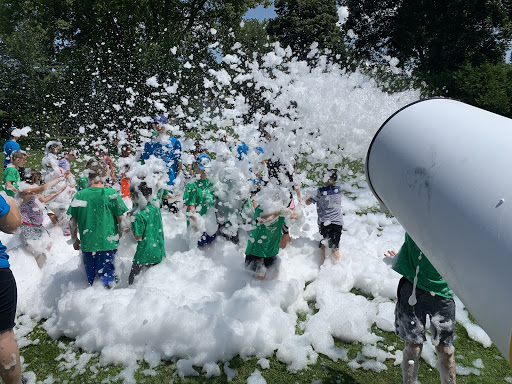 Micro Bubble Kids Foam Party