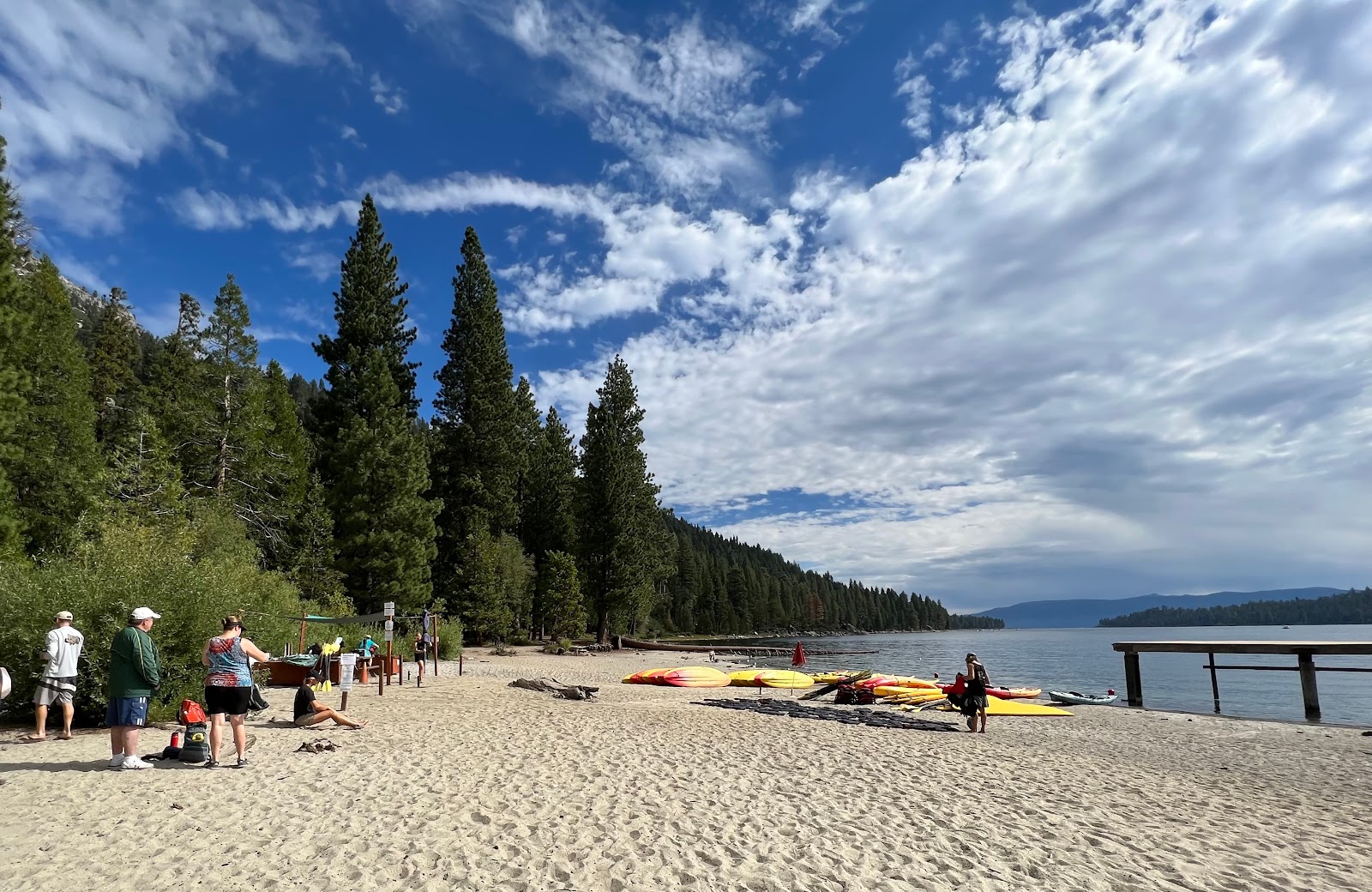 Photo of Kayak Tahoe Beach with bright sand surface