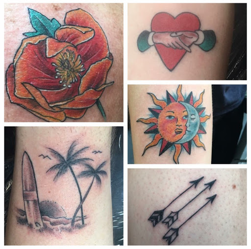 Tattoo Shop «Nine Lives Tattoo», reviews and photos, 61 N Holladay Dr, Seaside, OR 97138, USA