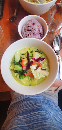 Curry vert thai du Restaurant végétalien kapunka vegan - cantine thaï sans gluten à Paris - n°14
