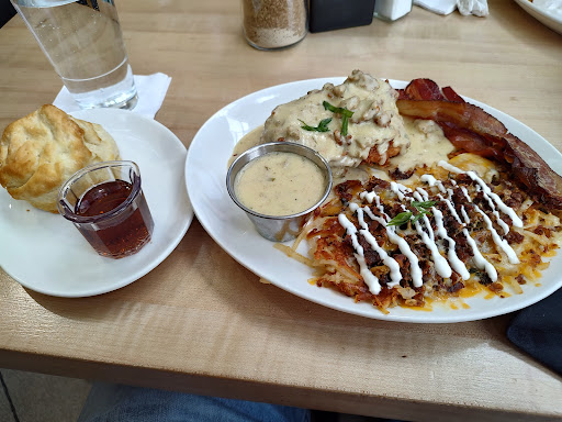 Breakfast Restaurant «Over Easy, A Daytime Eatery», reviews and photos, 5262 N Nevada Ave, Colorado Springs, CO 80918, USA