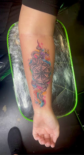 Explore cool half sleeve tattoo ideas, creative tattoo ideas in Meridian, available at Creative Pain Tattoo Studio