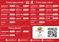 Menu du PIZZA MIGUEL - Lyon Jean Macé - Distributeur pizzas fraîches 24h/24 et 7j/7 à Lyon