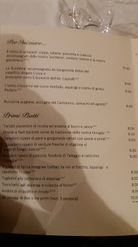 Menu du Ristorante Chiulano à Chiulano