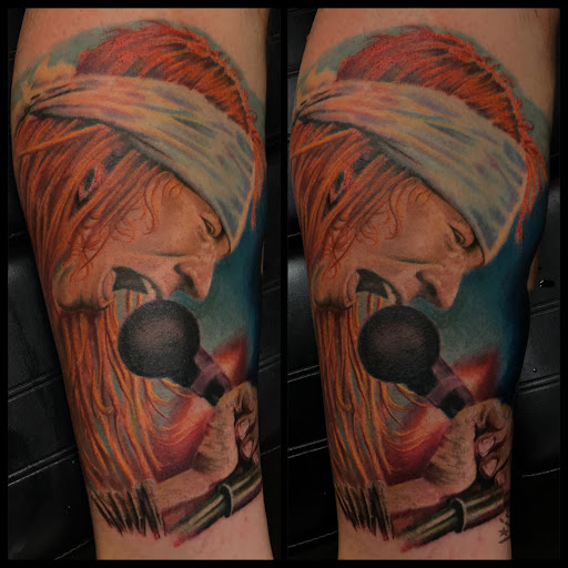 Explore cover up tattoo ideas for women, creative tattoo ideas in Addison, available at Cat Tattoo