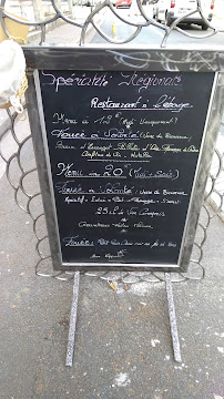 Restaurant Ma Petite Fouee à Amboise - menu / carte