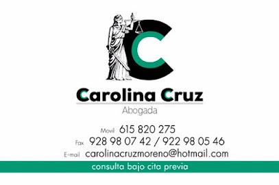 Información y opiniones sobre Carolina Cruz Moreno Abogada de Telde
