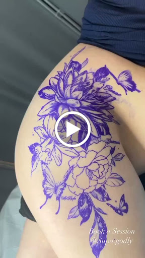 Explore 3d tattoo ideas for women, creative tattoo ideas in Feasterville Trevose, available at Tattoo Galaxy (Feasterville) Piercing & Custom tattoos