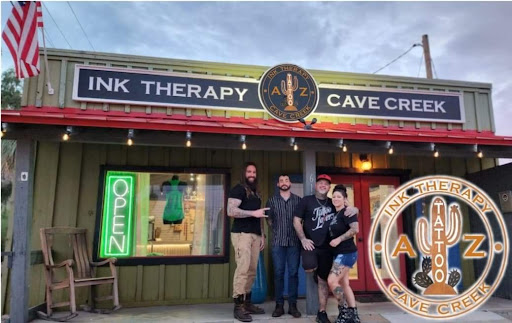 Explore ariel tattoo ideas, creative tattoo ideas in Cave Creek, available at Ink Therapy Cave Creek
