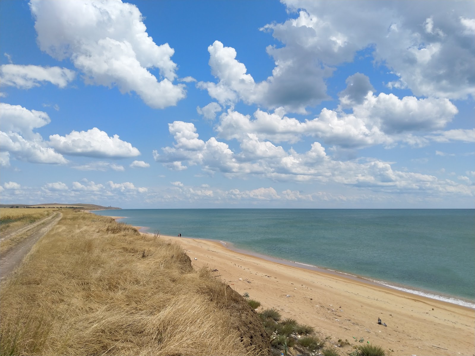 Foto de Makhachkalinskiy Gorodskoy Plyazh - lugar popular entre os apreciadores de relaxamento