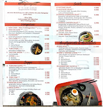 Carte du Kimi Sushibar à Gera