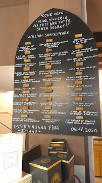 Osteria Nonna Pina à Noventa Padovana menu