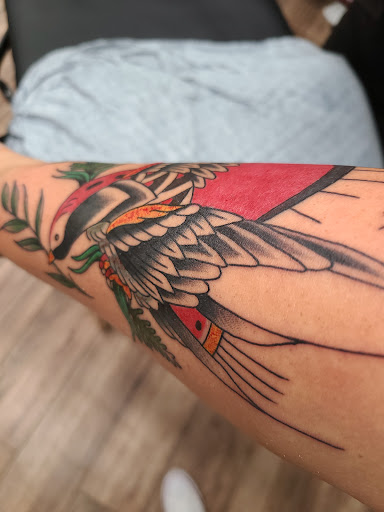 Tattoo Shop «Two Headed Dog Tattoo Studio», reviews and photos, 189 Changebridge Rd #3, Montville, NJ 07045, USA