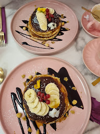 Pancake du LE PINK GARDEN| Restaurant BRUNCH Paris Chatelet - n°3