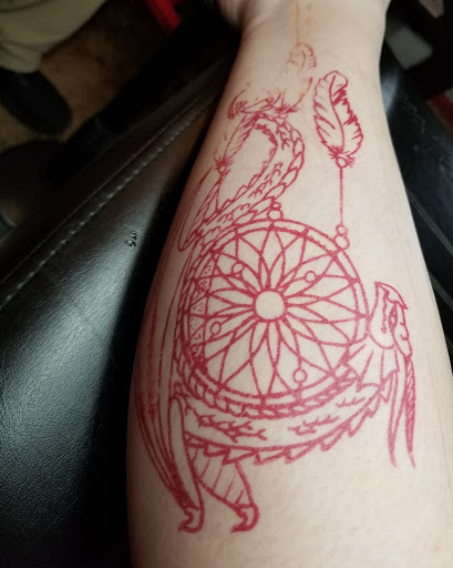 Explore dainty finger tattoo ideas, creative tattoo ideas in Dallas, available at Lamar Street Tattoo Club