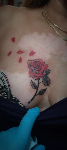 Explore massage therapy tattoo ideas, creative tattoo ideas in Garden Grove, available at Dr. Tattoo Studio